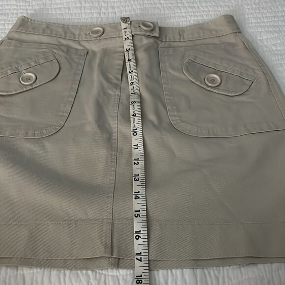 Ann Taylor loft khaki skirt size 10 - Picture 8 of 8